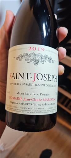 Thung lũng Rhône Saint-Joseph Domaine Jeanclaude Marsanne 2019