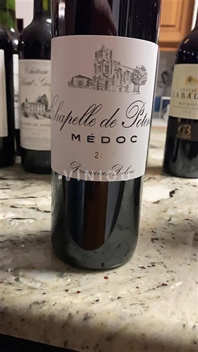Bordeaux Médoc Grand Cru Chapelle De Potensac 2017