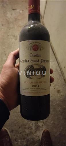 Bordeaux Moulis-en-Médoc Château Granins Grand Poujeaux 2015