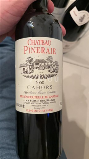 Tây Nam Cahors Château Pineraie 2008