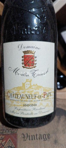 Valea Ronului Châteauneuf-du-Pape Domaine Moulin Tacussel 2020