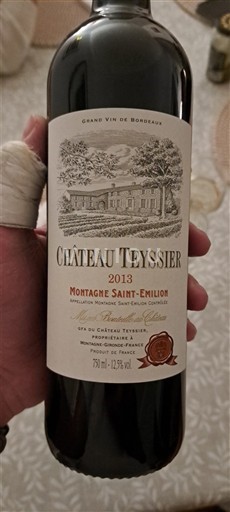 Burdeos Montagne-Saint-Émilion Château Teyssier 2013