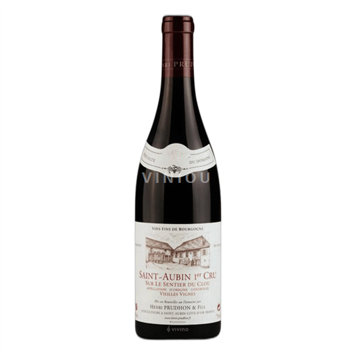 Burgundija Saint-Aubin Henri Prudhon & Fils Sur le sentier du clou 1er Cru 2019