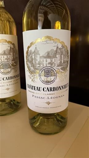 Bordeaux Pessac-Léognan Grand Cru Château Carbonnieux 2012