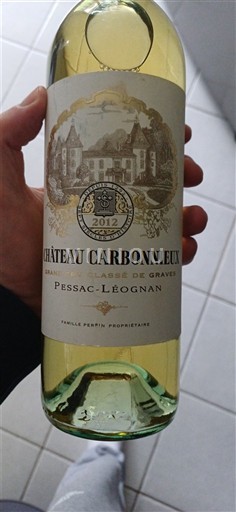 Bordoja Pessac-Léognan Grand Cru Château Carbonnieux 2012