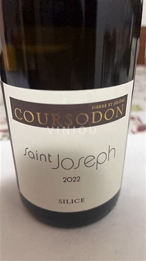 Vallée du Rhône Saint-Joseph Coursodon Silice 2022