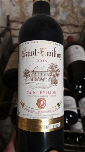 Bordeaux Saint-Émilion Château X 2019