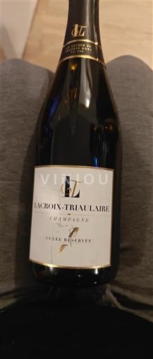 Champagne Sâm-panh Lacroixtriaulaire Réservée Không niên vụ