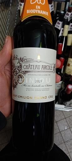 Bordeaux Saint-Émilion Grand Cru Château Arcole 2021