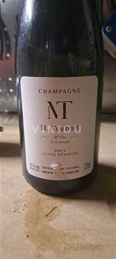 Champaña Champán M. Toubart & Cie Réservée Sin añada