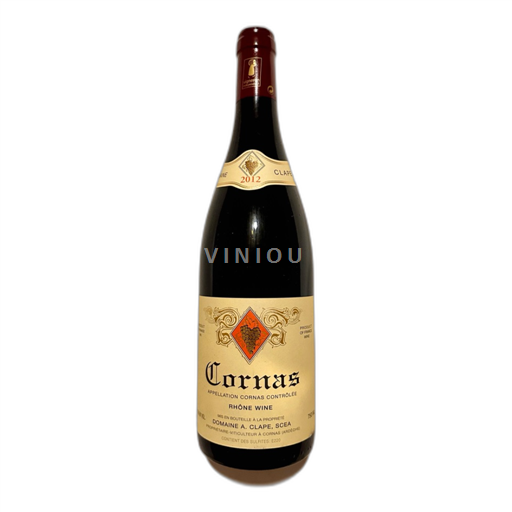 Rhône-dalen Cornas A. Clape 2012