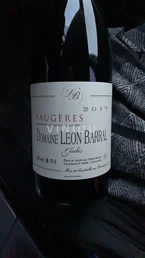 Languedoc Faugères Domaine Léon Barral Jadis 2019