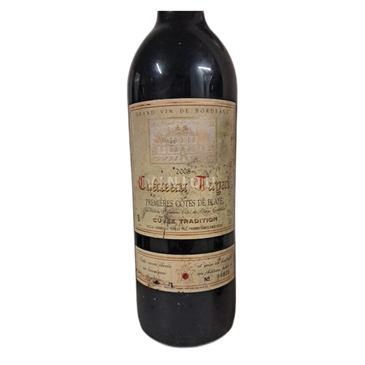 Bordeaux Blaye-côtes-de-bordeaux Château Tayat Tradition 2008