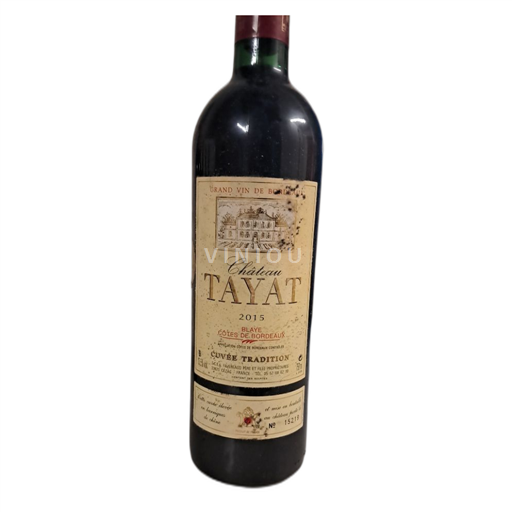 Bordeaux Blaye-côtes-de-bordeaux Château Tayat Tradition 2015