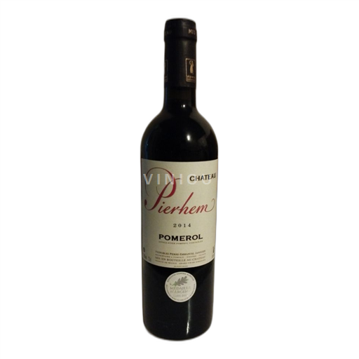 Vin Rouge sec Pierhem 2014 France Bordeaux Pomerol AOC
