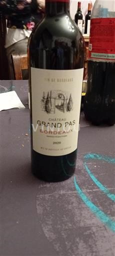 Bordeaux Château Grand Pas 2020