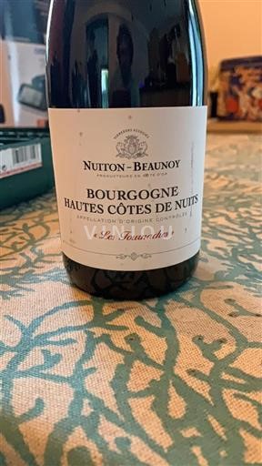 Burgundy Hautes Côtes de Nuits Nuitonbeaunoy Les Fournaches 2022