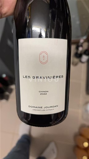 Thung lũng sông Loire Chinon Domaine Jourdan Les Gravières 2022