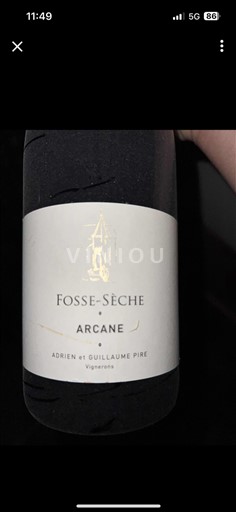 Loiredalen Ospecificerad Château Fossesèche Arcane 2020