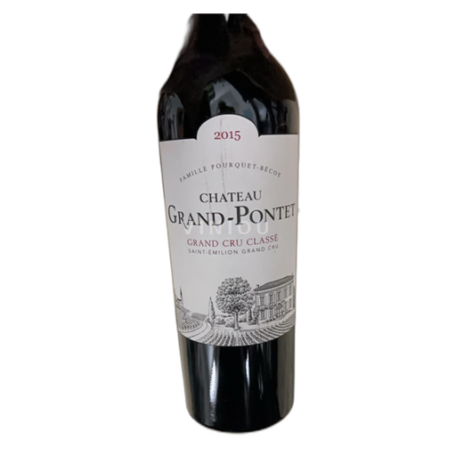 Bordeaux Saint-Émilion Grand Cru Grand Cru Grand Pontet 2015