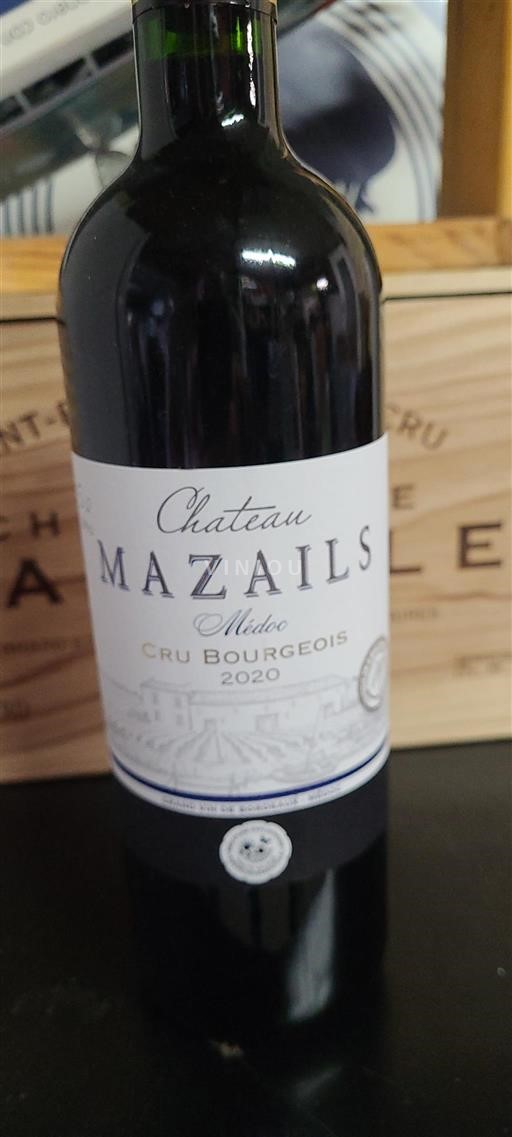 Bordéus Médoc Cru Bourgeois Château Mazails 2020