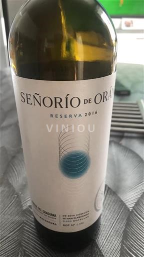 Extremadura Ribera del Guadiana Señorío De Orán Reserva 2016