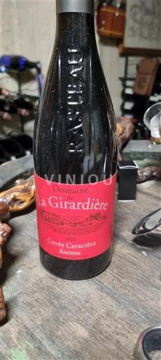 Rhône Valley Rasteau Domaine La Girardière Caractère 2022
