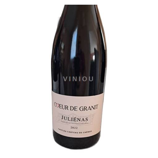 Vin Rouge sec Cœur de Granit Château Chenas 2022 France Beaujolais AOC