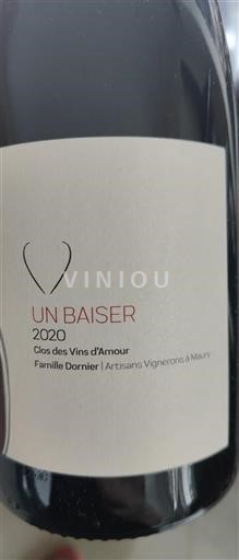 Roussillon Maury Clos Des Vins Amour Un Baiser 2020