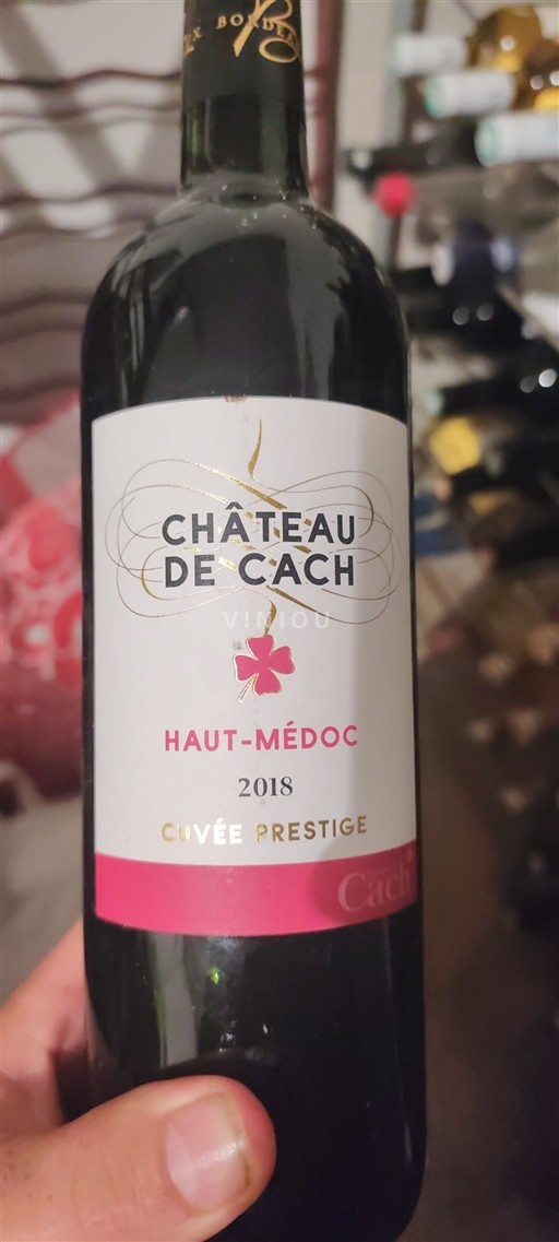 Bordeaux Haut-Médoc Château Cach Prestige 2018