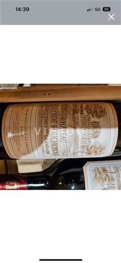 Bordeaux Saint-Émilion Grand Cru Château Grande Rocheonne 2000