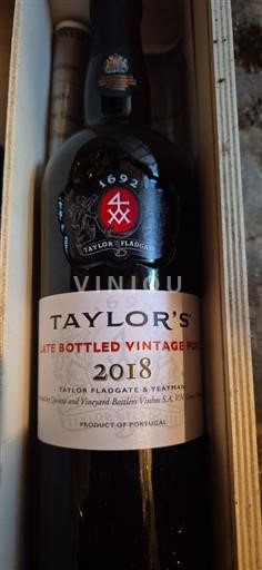 Portugal Oporto Taylor Fladgate Late Bottled Vintage Port 2018
