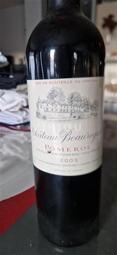 Bordeaux Pomerol Château Beauregard 2003