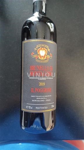 Vin Rouge sec Tenuta Il Poggione 2019 Italie Toscane Brunello di Montalcino DOCG