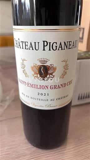 Bordeaux Saint-Émilion Grand Cru Grand Cru Château Piganeau 2021