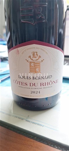 Thung lũng Rhône Côtes-du-rhône Louis Bernard 2021