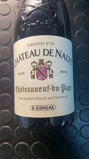 Valea Ronului Châteauneuf-du-Pape Château de Nalys 2016