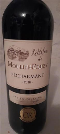 Zuidwest-Frankrijk Pécharmant Moulinpouzy Révélation 2016
