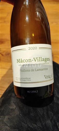 Burgund Mâcon und Mâcon-Dörfer Verget Vallons de Lamartine 2020