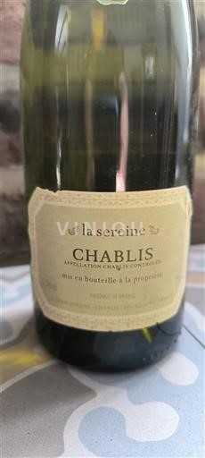 Burgundsko Chablis La Chablisienne La Sereine 2011