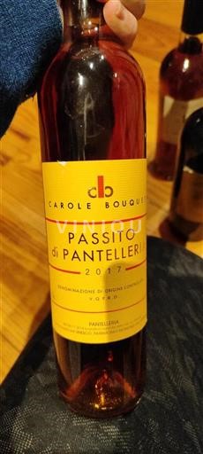 Sicily Moscato di Pantelleria Carole Bouquet Passito di Pantelleria 2017