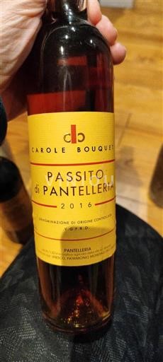 Sicily Moscato di Pantelleria Carole Bouquet Passito di Pantelleria 2016