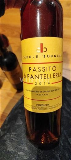Sicily Moscato di Pantelleria Carole Bouquet Passito di Pantelleria 2014