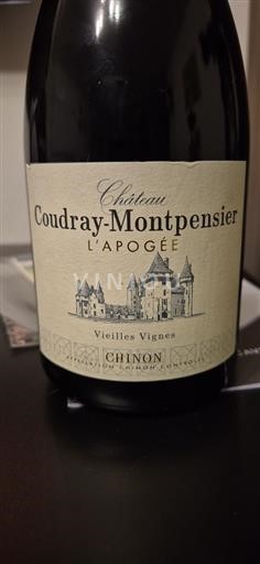 Thung lũng sông Loire Chinon Coudray Montpensier L'Apogée 2021