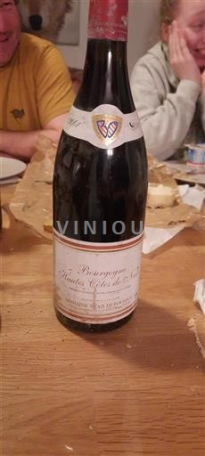 Burgundija Hautes Côtes de Nuits Domaine Yvan Dufouleur 2001