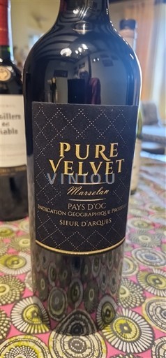 Languedoc-Roussillon Pays d'Oc Sieur Arques Pure Velvet 2022