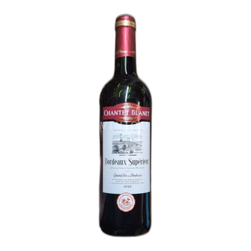 Bordeaux Bordeaux Supérieur Château Chantet Blanet 2022