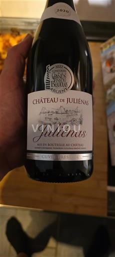 Beaujolais Juliénas Château Juliénas Prestige 2020