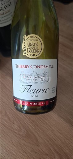 Beaujolais Fleurie Thierry Condemine Les Moriers 2020