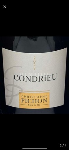 Vallée du Rhône Condrieu Christophe Pichon 2023